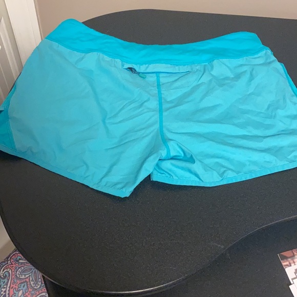 Lululemon shorts- teal - Picture 2 of 3
